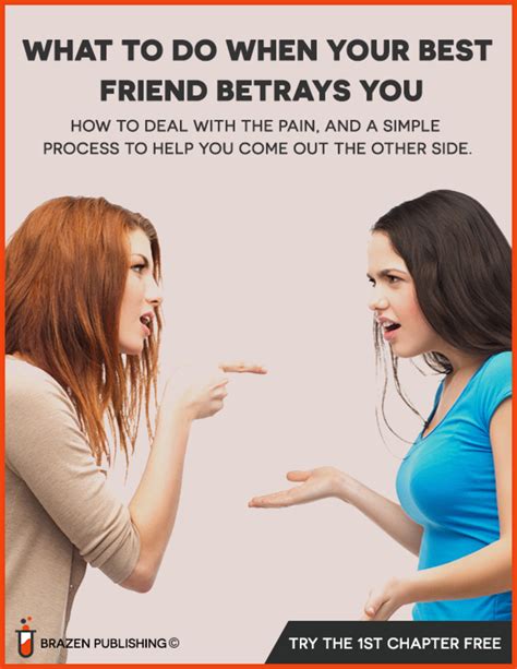 betrayal by a friend.
